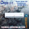 Deye 18000 BTU Solar Air Conditioner (DGWA1-ACDCBLW-18K)