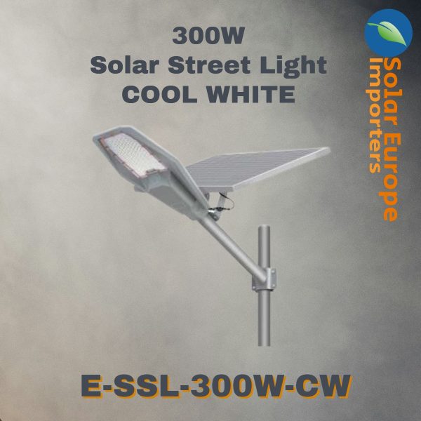 Econo: Solar Street Light - 300W (Cool White) (E-SSL-300W-CW)