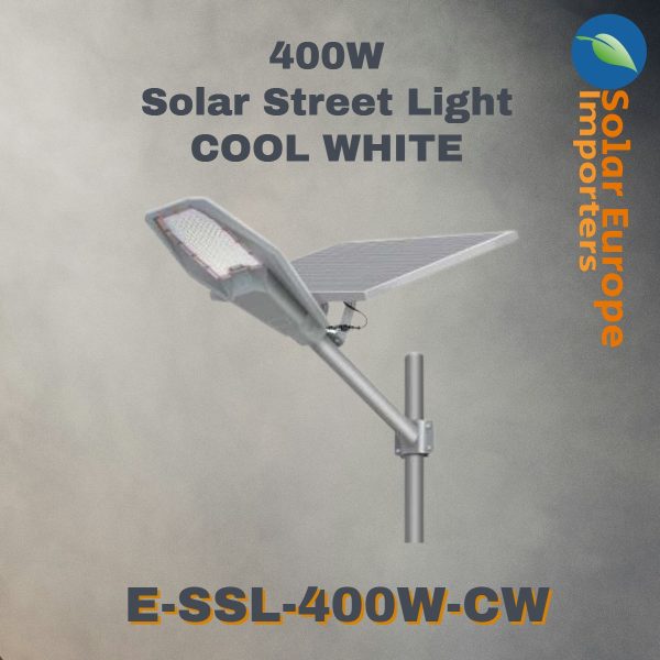 Econo: Solar Street Light - 400W (Cool White) (E-SSL-400W-CW)