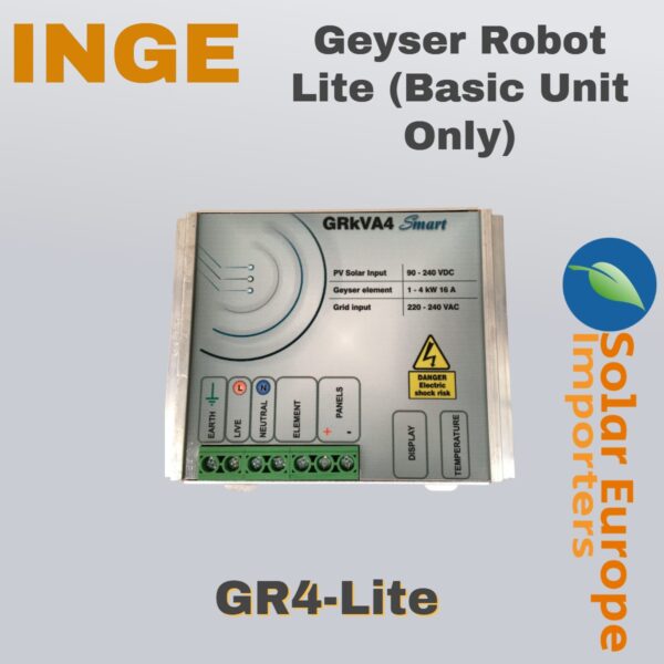 Geyser Robot Lite (GR4-Lite) - Solar Europe Importers