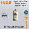 Inge: DC 125A Blade Fuse 48VDC NH0 (NH00125A48VDC)
