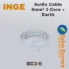 Surfix Cable 6mm 3 Core + Earth (SC3-6)
