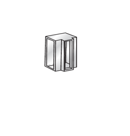 Trunking: Steel 90 Degree Horizontal Tee Motorcraft Grey Single