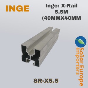 Inge: X-Rail 5.5m (40mm x 40mm) (SR-X5.5)