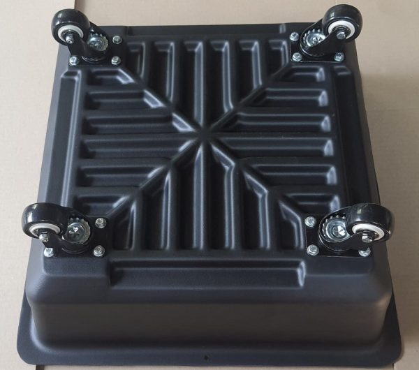 Plastic Battery Box Fits x 2 Lead Acid / Gel 100Ah Batteries (Colour: Black) (PBBOX) - Image 3