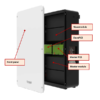 Dyness: Battery Lithium Ion Power Box Pro 10.24Kwh 51.2V 200Ah (DYN-B51200) - Image 3