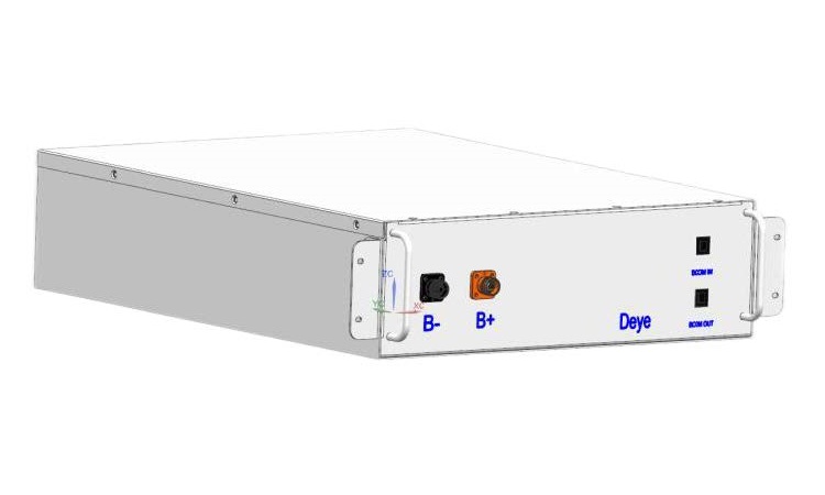 Deye HV Battery Lithium Ion High Voltage 5 12Kwh 51 2V 100Ah BOS GM5 deye-hv-battery-lithium-ion-high-voltage-5-12kwh-51-2v-100ah-bos-gm5