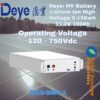 Deye: HV Battery Lithium Ion High Voltage 5.12Kwh 51.2V 100Ah (BOS-GM5.1)