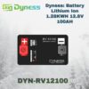 Dyness: Battery Lithium Ion 1.28KWH 12.8V 100AH (DYN-RV12100)