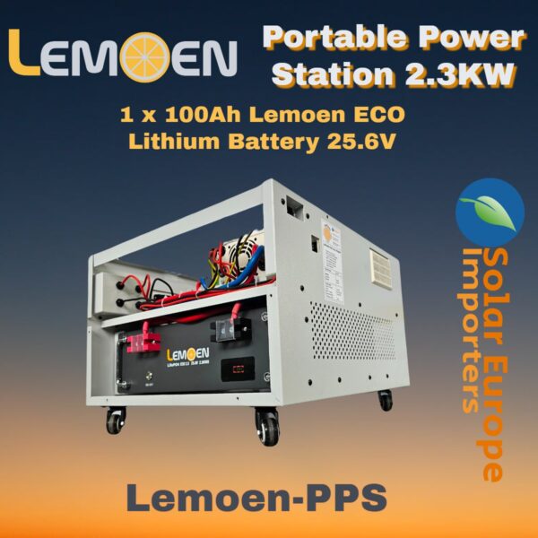 Lemoen: Portable Power Station 2.3KW (Lemoen-PPS)